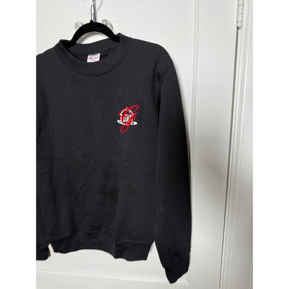 Vintage The Greenbrier Embroidered Crewneck Sweatshirt Black USA Unisex Medium - Picture 3 of 7